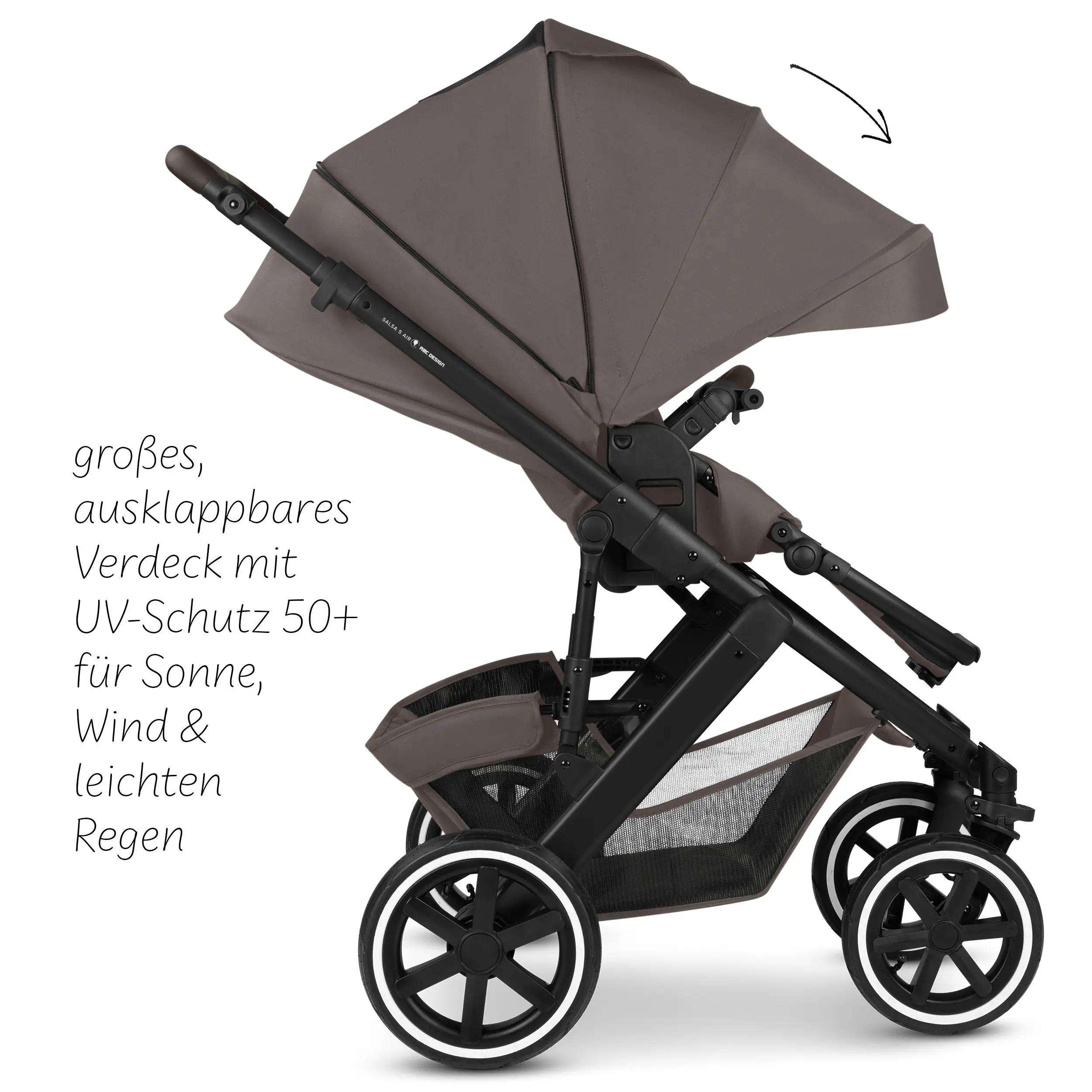 2in1 Kinderwagen-Set Salsa 5 Air - Marron